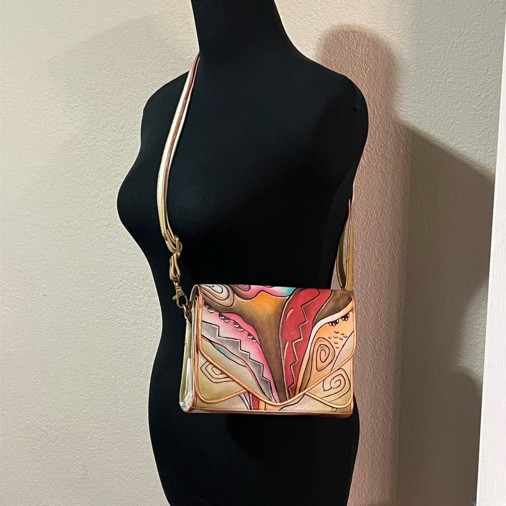 Colorful Abstract Crossbody Bag